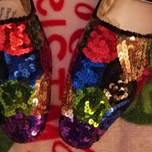 J Renee sequined flats